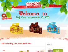 Tablet Screenshot of food.bigonegroup.com